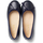 Chaussures Fille Derbies Pisamonas Ballerines de Couleurs pour fille et femme en Cuir Bleu