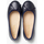 Chaussures Fille Derbies Pisamonas Ballerines de Couleurs pour fille et femme en Cuir Bleu