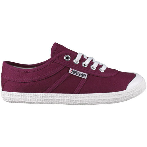 Chaussures Homme Baskets mode Kawasaki T-shirts & Polos 4055 Beet Red Bordeaux