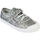 Chaussures Enfant Baskets mode Kawasaki Glitter Kids Shoe W/Elastic K202586 8889 Silver Blanc