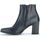 Chaussures Femme Bottines Gabor Bottines en cuir à talon bloc Noir