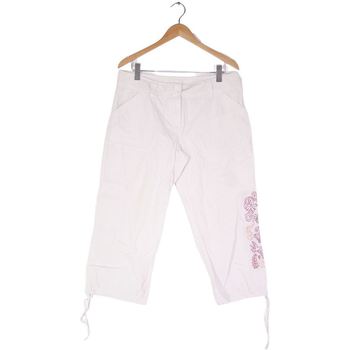 Vêtements Femme Pantalons 3 Suisses Pantalon  - Taille 38 Blanc