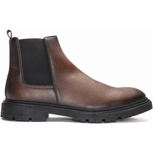 Chaussures Homme Bottes ville Exude elegance and charm as you step out in the ® Melleya Boots Lukas_Brown Marron