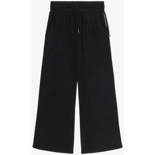 Vêtements Fille Pantalons Elasthanne / Lycra / Spandexises Pantalon ristrigi taille haute noir Noir