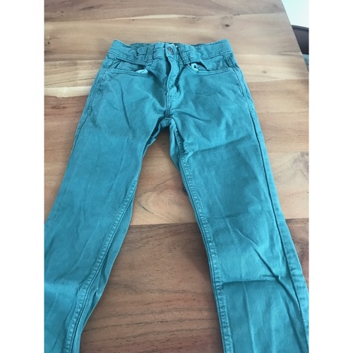 Vêtements Enfant Jeans slim Kiabi silk logo-embroidered bomber jacket Nude Vert