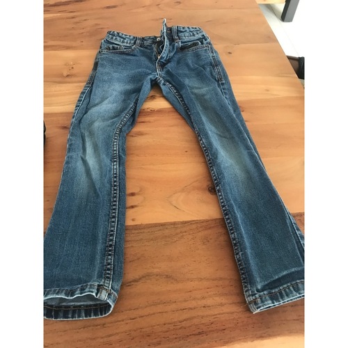 Kiabi jean slim stone 7ans/120-125cm Bleu - Vêtements Jeans slim Enfant  3,00 €
