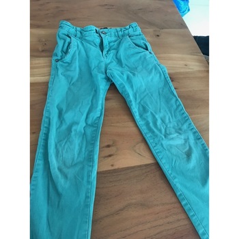 Vêtements Garçon Jeans Schouler droit Tex pantalon- jean vert 7ans Vert