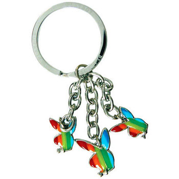 Accessoires textile Porte-clés Cadoons Porte clefs PlayBoy Strié Multicolore