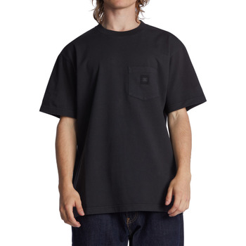Vêtements Homme T-shirts manches courtes DC Shoes DC 1994 noir -  garment dye