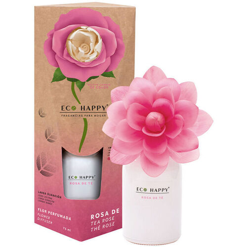 Les parfums frais Bougies / diffuseurs Eco Happy Rosa De Té Flor Perfumada 