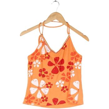 Vêtements Femme Débardeurs / T-shirts sans manche Etam Debardeur, Bustier  - Taille 38 Orange