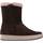 Chaussures Fille Bottes Geox J REBECCA GIRL WPF C Marron