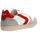 Chaussures Homme Baskets mode Valsport SUPER SUEDE - VS2087M-07 WHITE/GREY/RED Blanc
