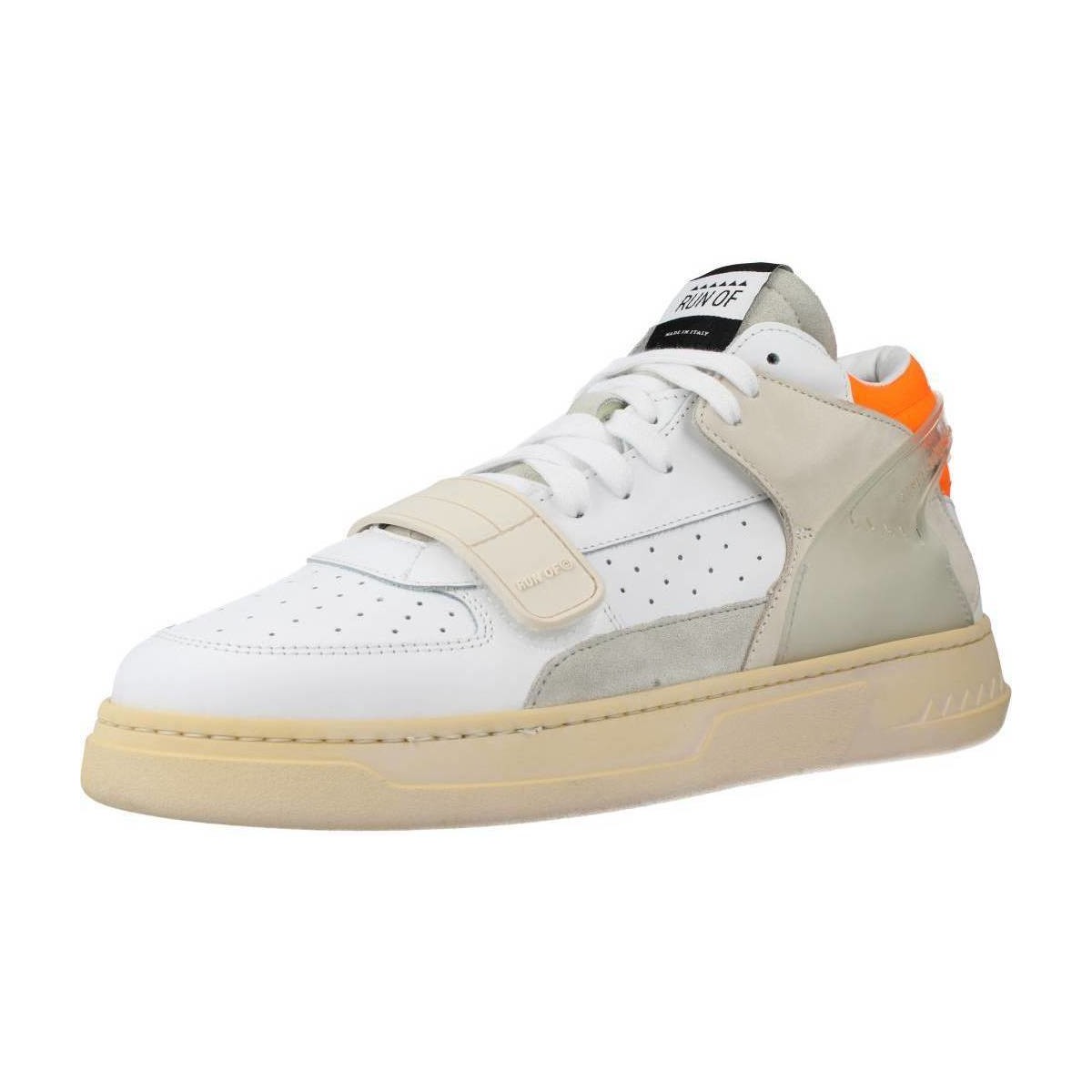 Chaussures Homme Baskets mode Run Of COMBI MAF Blanc