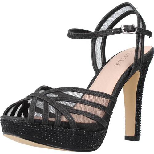 Chaussures Femme Sandales et Nu-pieds Menbur 23356M Noir