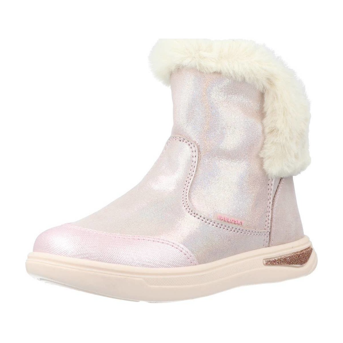 Chaussures Fille Bottes Pablosky 020830P Rose