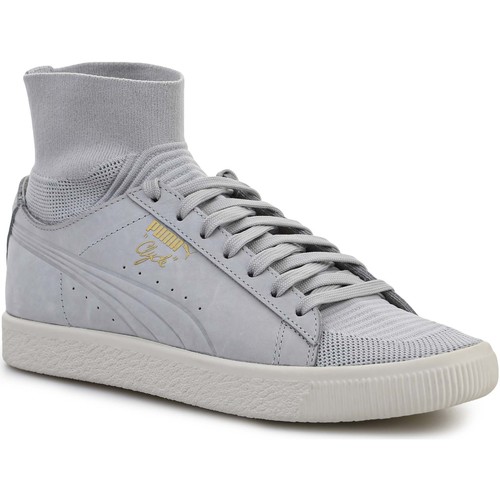 Puma CLYDE SOCK 367997-03 Gris - Chaussures Basket montante Homme 137,76 €