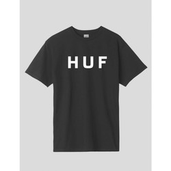 Vêtements Homme T-shirts manches courtes Huf  Noir