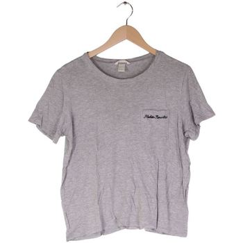 Vêtements Femme T-shirts manches courtes H&M Tee-shirt  - Taille 40 Gris