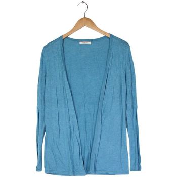 Vêtements Femme Gilets / Cardigans Camaieu Gilet, cardigan  - Taille 36 Bleu