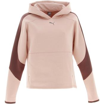 Vêtements Femme Sweats Puma W evostripe hoodie Rose