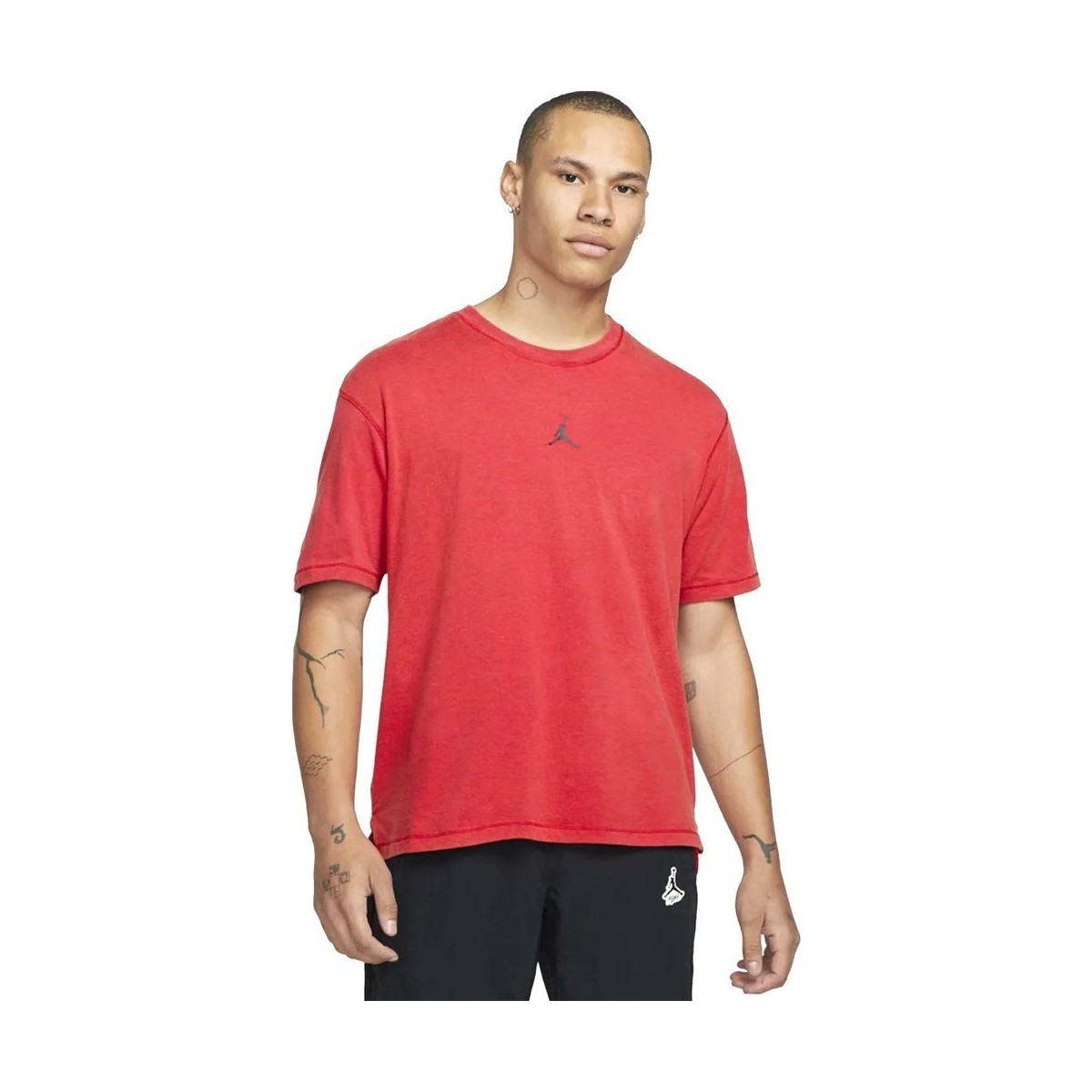 Vêtements Homme T-shirts manches courtes Nike Air Jordan Drifit Rouge