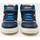 Chaussures Baskets mode Geox BASKET J GRAYJAY BOY BLEU Rouge