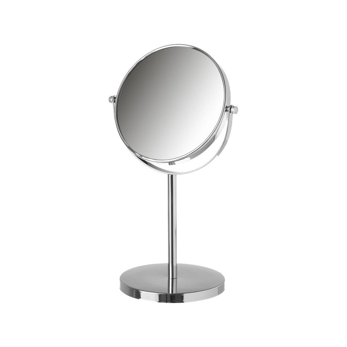 Maison & Déco Miroirs Unimasa Miroir rond sur pied à poser 34 cm Argenté