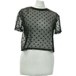 Vêtements Femme Newlife - Seconde Main H&M top manches courtes  34 - T0 - XS Noir Noir