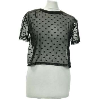 Vêtements Femme T-shirts & Polos H&M top manches courtes  34 - T0 - XS Noir Noir