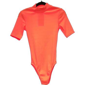 Vêtements Femme Tops / Blouses Jennyfer Top Manches Courtes  34 - T0 - Xs Orange