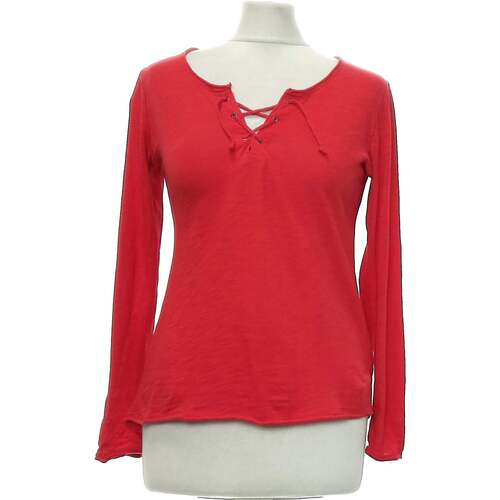 Vêtements Femme T-shirts Logo & Polos DDP top manches longues  34 - T0 - XS Rouge Rouge