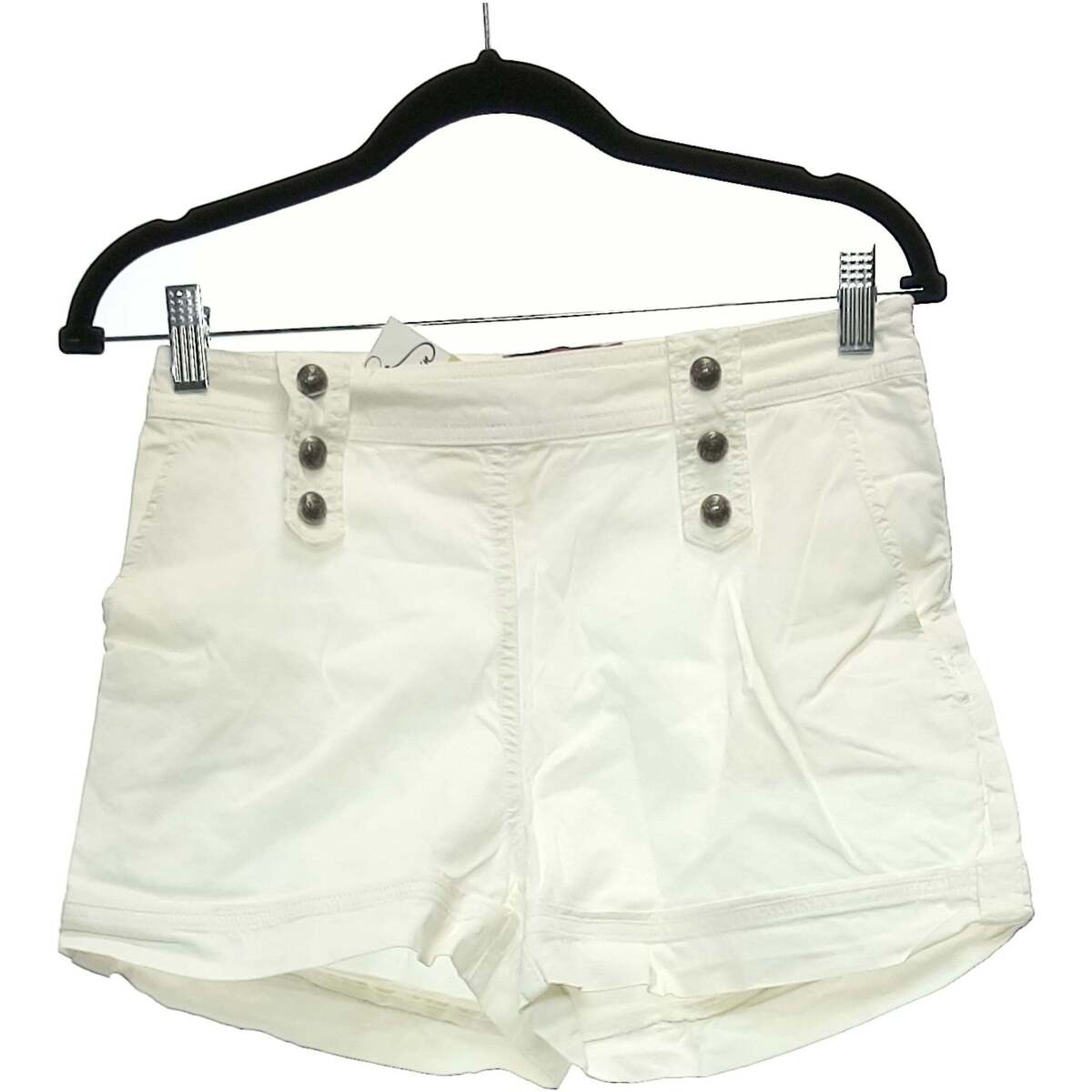 Vêtements Femme Shorts / Bermudas Vicomte A. short  36 - T1 - S Blanc Blanc
