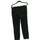 Vêtements Femme Pantalons Gap Pantalon Droit Femme  36 - T1 - S Noir