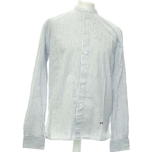 Vêtements Homme Chemises manches longues Harris Wilson 42 - T4 - L/XL Bleu