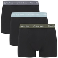 Sous-vêtements Homme Caleçons Calvin Klein Jeans Boxers  ref 57359 6EW B Sleek grey tou Noir