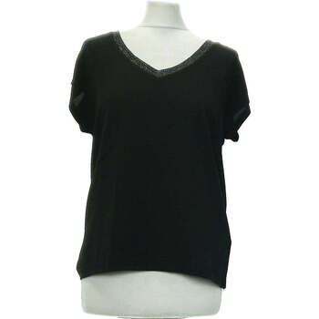 Vêtements Femme T-shirts & Polos Breal top straight-legs courtes  36 - T1 - S Noir Noir