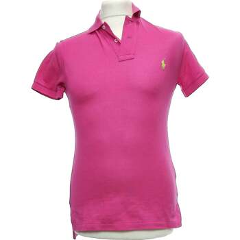 Vêtements Homme T-shirts & Polos Ralph Lauren polo homme  34 - T0 - XS Rose Rose