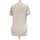 Vêtements Femme Tops / Blouses Abercrombie And Fitch Top Manches Courtes  36 - T1 - S Rose