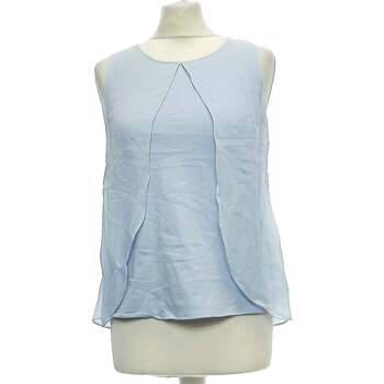 Vêtements Femme Débardeurs / T-shirts sans manche Massimo Dutti débardeur  36 - T1 - S Bleu Bleu