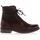Chaussures Femme Michael Michael Kors Willow Scuba slip-on sneakers Boots / bottines Femme Marron Marron