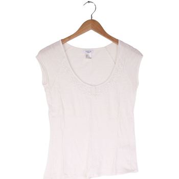 Vêtements Femme Débardeurs / T-shirts sans manche La Redoute Debardeur, Bustier  - Taille 38 Blanc