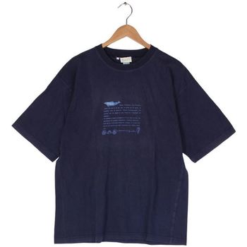 Vêtements Femme T-shirts manches courtes Cyrillus  Tee-shirt  - Taille 44 Bleu
