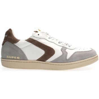 Chaussures Homme Baskets mode Valsport VS2086M - SUPER SUEDE-06 WHITE/GREY/CAPPUCCINO Blanc