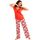 Vêtements Femme Pyjamas / Chemises de nuit Pomm'poire Pantalon de pyjama rouge Incendie Rouge