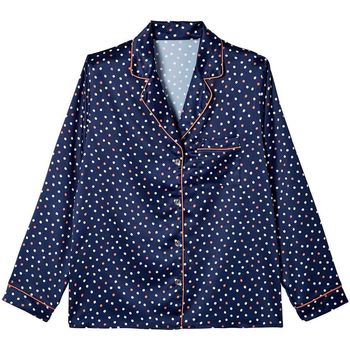 Vêtements Femme Pyjamas / Chemises de nuit Pomm'poire Top de pyjama bleu Brooklyn bleu