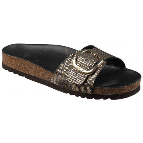 Chaussures Femme Oh My Sandals KATHLEEN PYTHON SYNTHETIC Doré