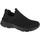 Chaussures Garçon footwear skechers 232007 wgry white Elite Rush-Valow Noir