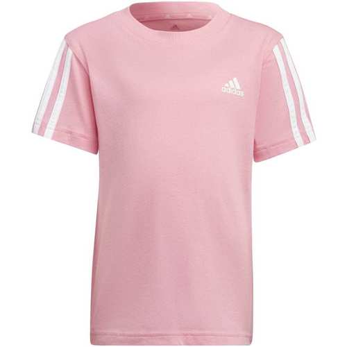 Vêtements Fille T-shirts manches courtes adidas Originals T-shirt Essentials Rose