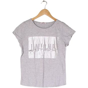Vêtements Femme T-shirts manches courtes Camaieu Tee-shirt  - Taille 38 Gris